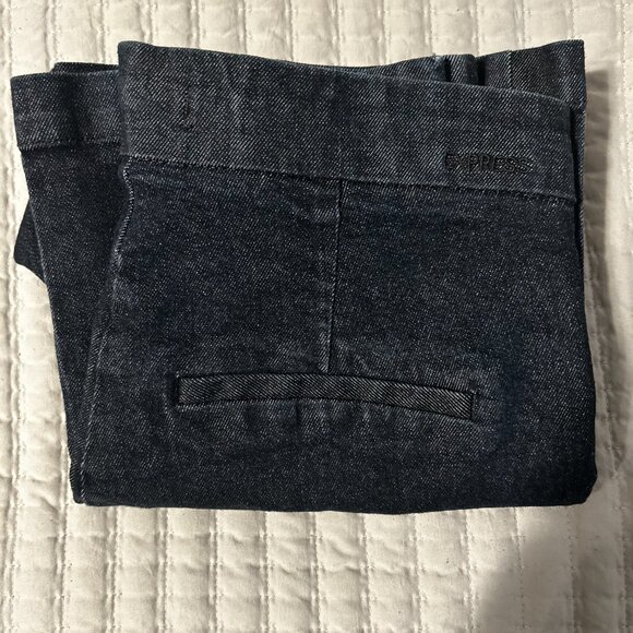 Express Women’s Dark Wash Denim Pants Size 8 Regular - Picture 8 of 16